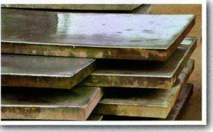 Explosive clad plate